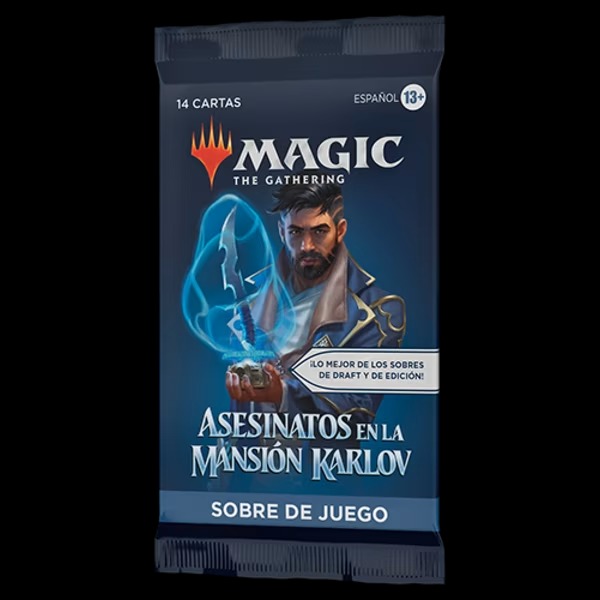 Sobre de juego de Asesinato en la mansión Karlov
