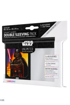 Fundas Sw: Unlimited Art Sleeves Double Darth Vader
