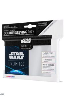 Fundas Sw: Unlimited Art Sleeves Double Space Blue