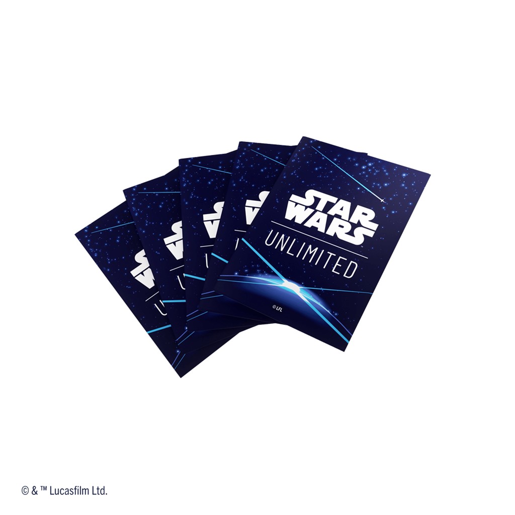 Fundas Sw: Unlimited Art Sleeves Double Space Blue - Imagen 2
