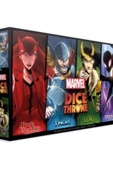 Marvel Dice Throne: Bruja Escarlata, Thor, Loki, Spider-Man