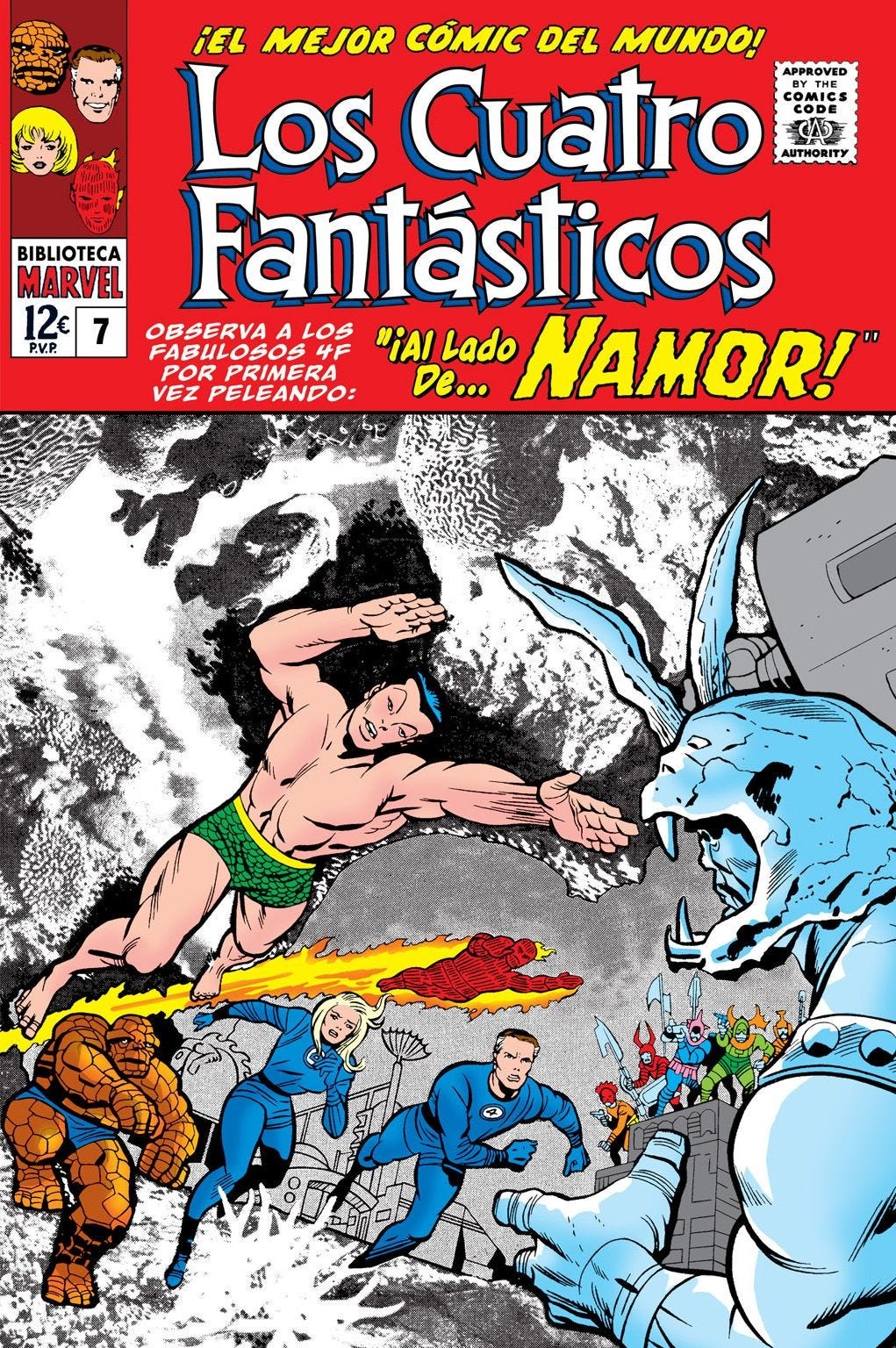 Biblioteca Marvel 27. Los 4 Fantásticos 07 1965