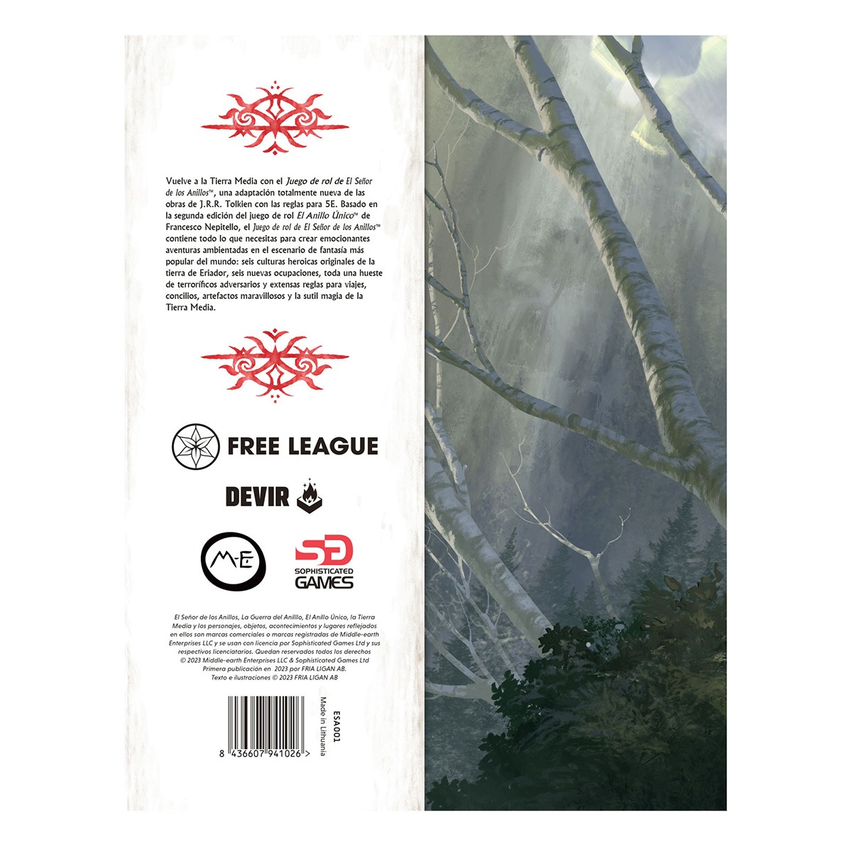 El Señor de los Anillos (5E): El Juego de Rol - Imagen 3