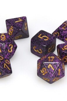Chessex Speckled Polyhedral 7-Die Set - Hurricane