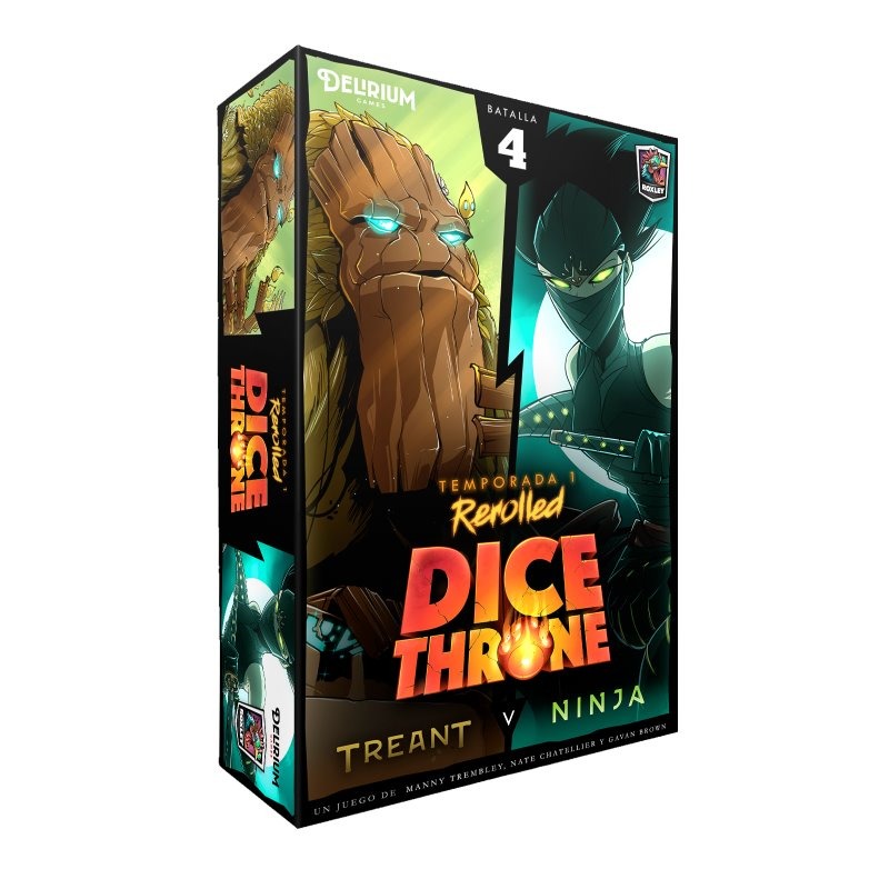 Ninja vs Treant - Dice Throne