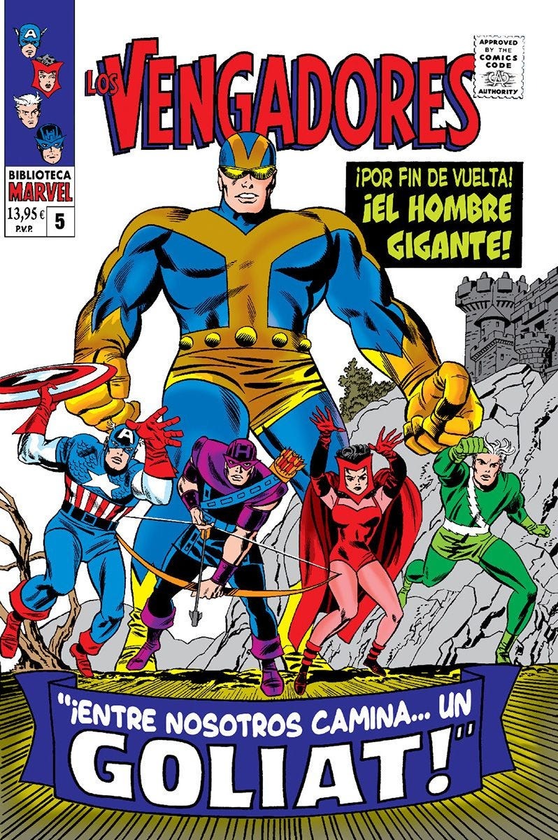 Biblioteca Marvel 51. Los Vengadores 5
