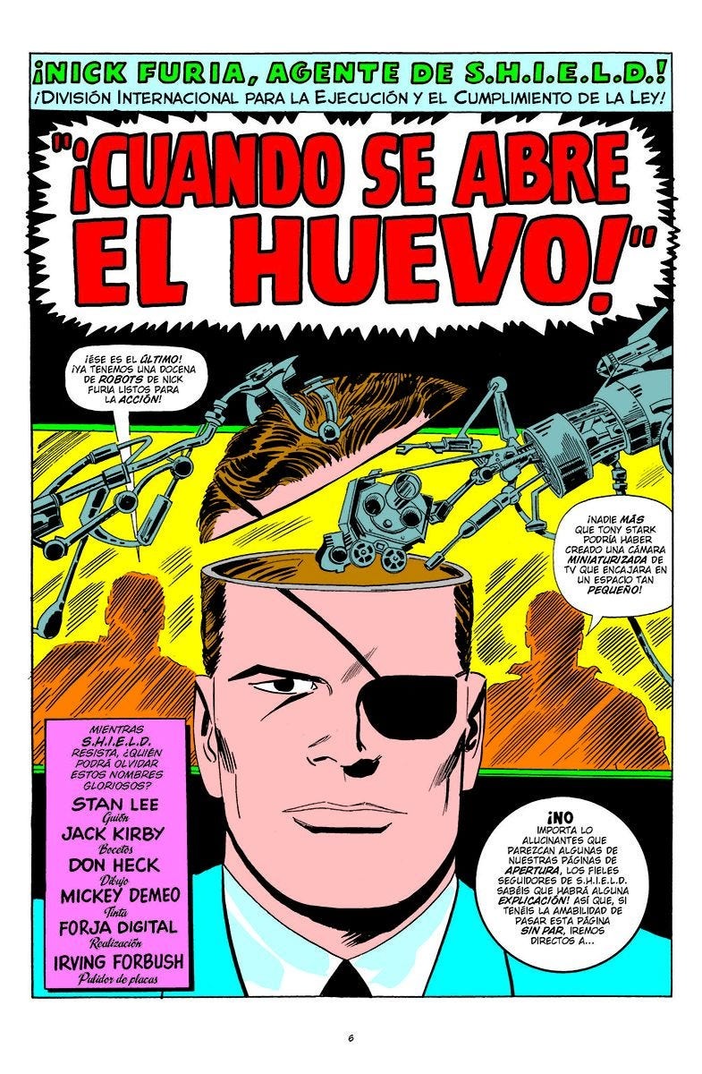 Biblioteca Marvel 54. Nick Furia, Agente de S.H.I.E.L.D 2 - Imagen 3