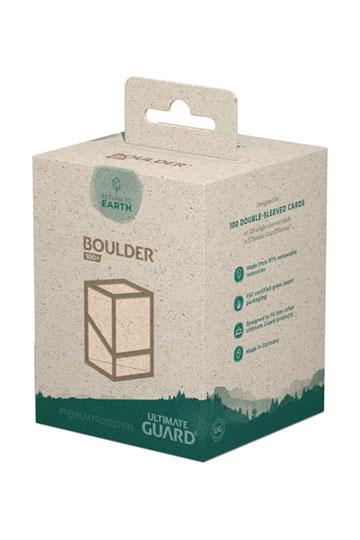 Ultimate Guard Return To Earth Boulder Deck Case 100+ Tamaño Estándar Natural