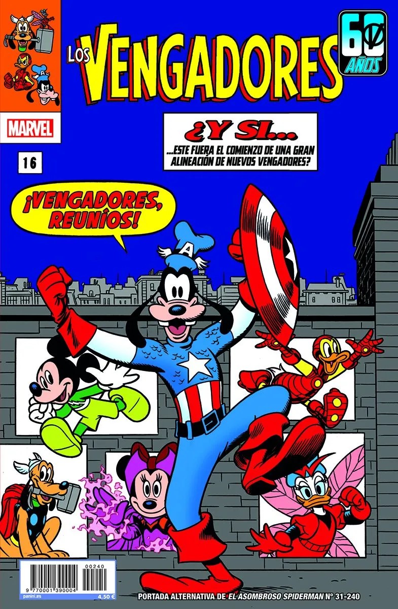 El Asombroso Spiderman (Portada Alternativa Disney - Whati if? Los Vengadores) 31