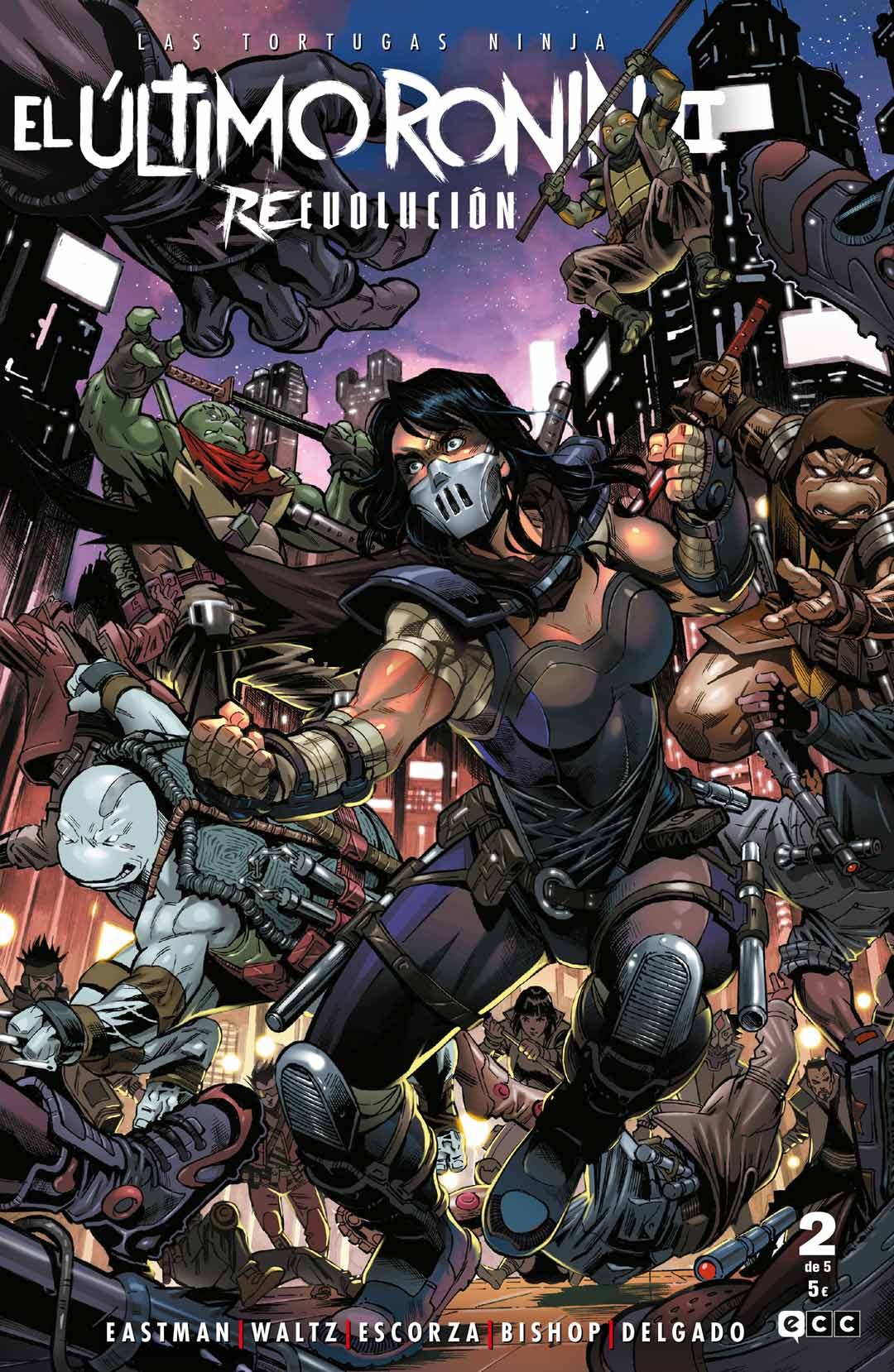 Las Tortugas Ninja: El último ronin II - Reevolución núm. 2 de 5