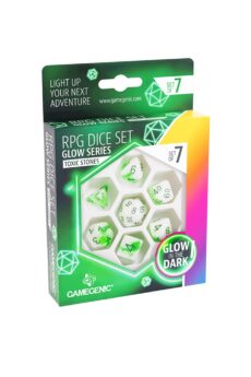 Toxic Stones RPG Dice Set (7 pcs)