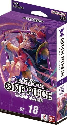 One Piece Card Game ST-18 Purple Monkey.D.Luffy Starter Deck-EN