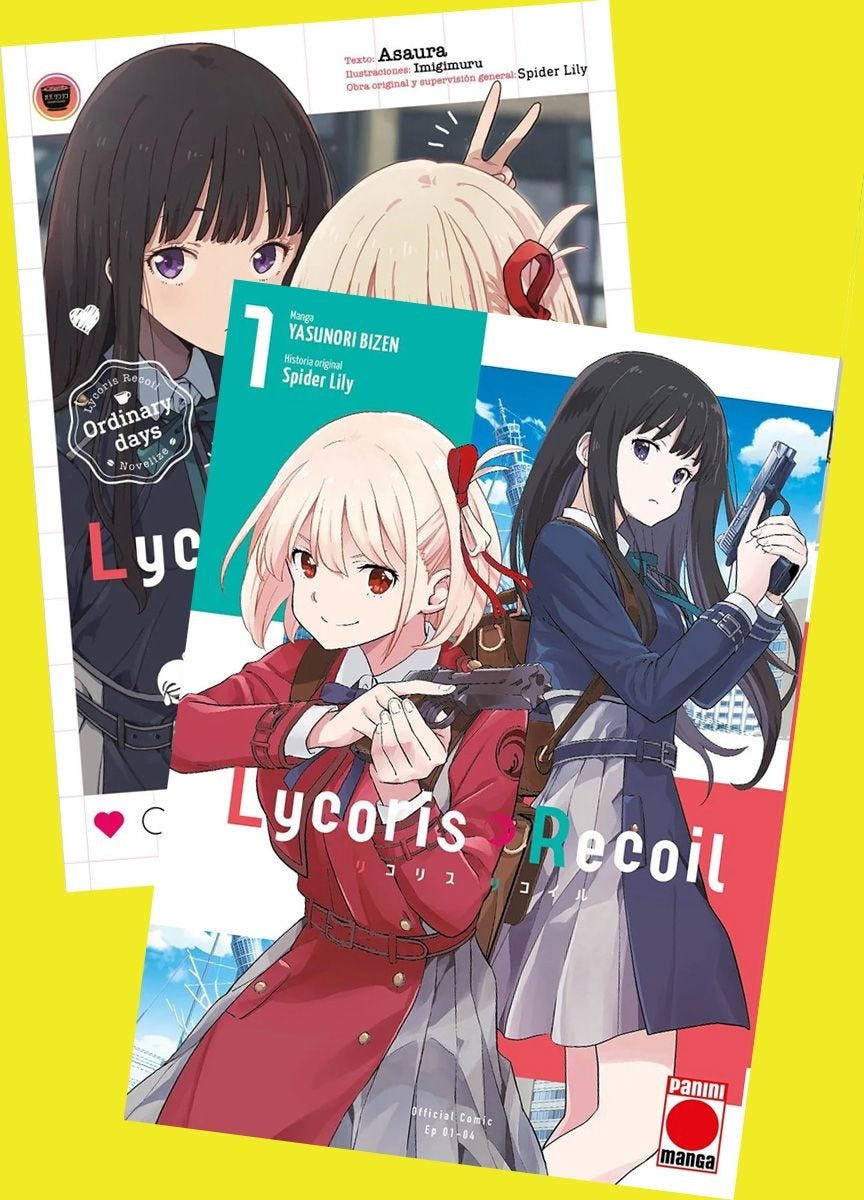 Lycoris Recoil 01 + Lycoris Recoil Ordinary Days