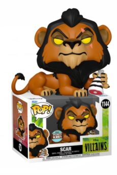 El rey león Figura POP! Disney Vinyl Scar w/Meat 9 cm