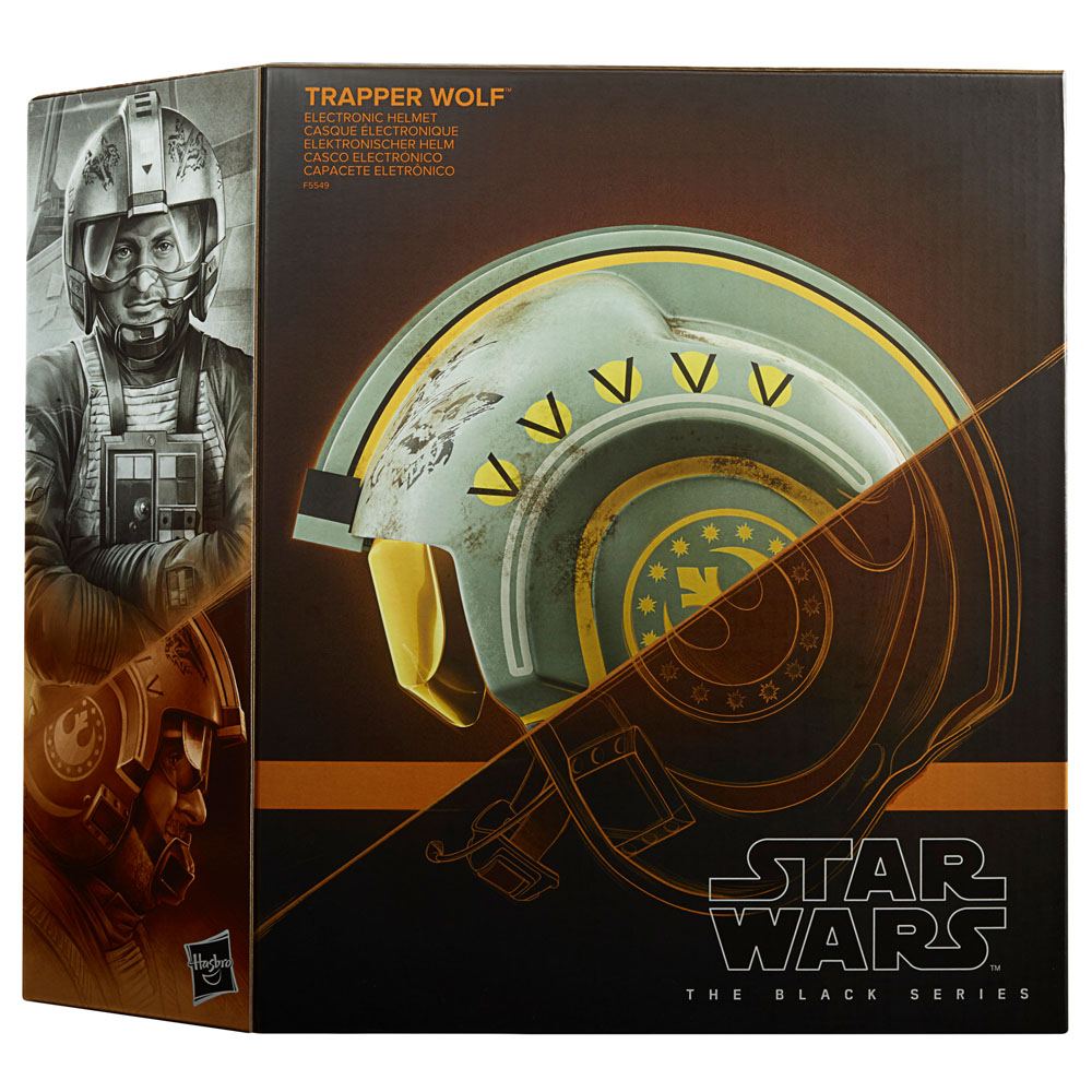 Star Wars: The Mandalorian Black Series Casco Electrónico Trapper Wolf