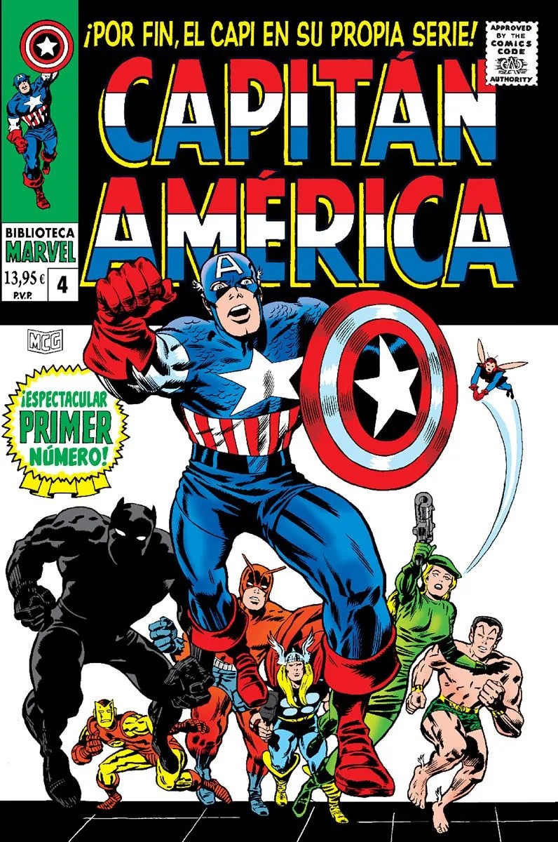 Biblioteca Marvel 80. Capitán América 4. 1967-68