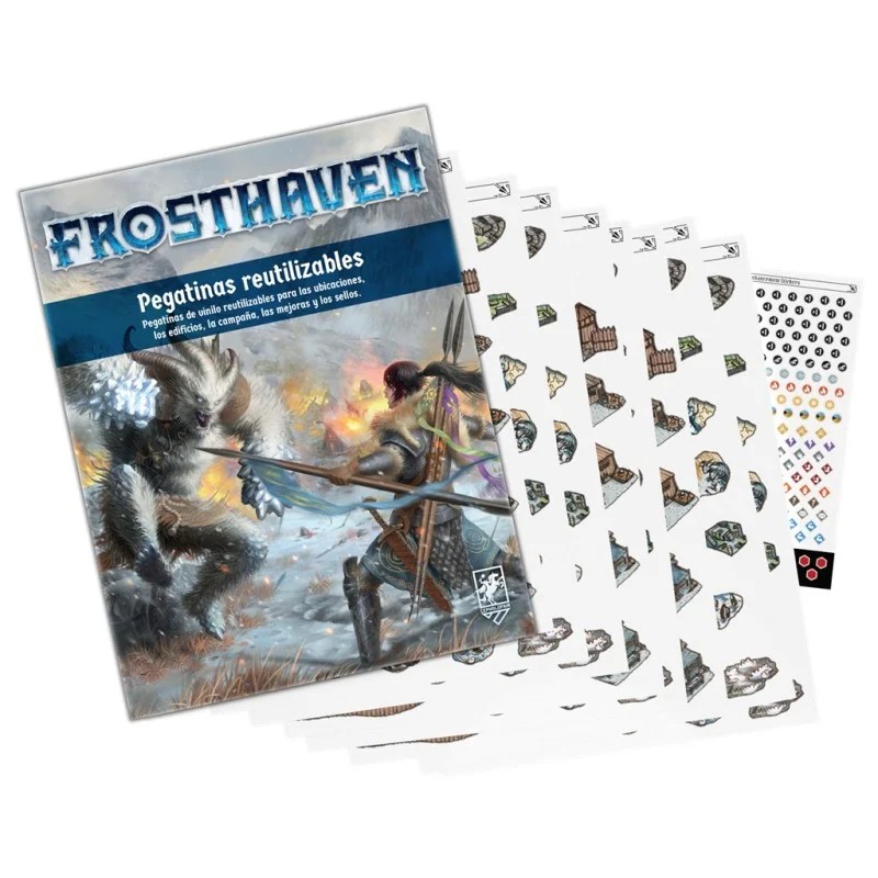 Frosthaven : Pegatinas Reutilizables