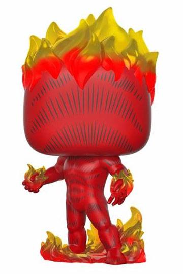 Marvel 80th POP! Heroes Vinyl Figura Human Torch (First Appearance) 9 cm - Imagen 2