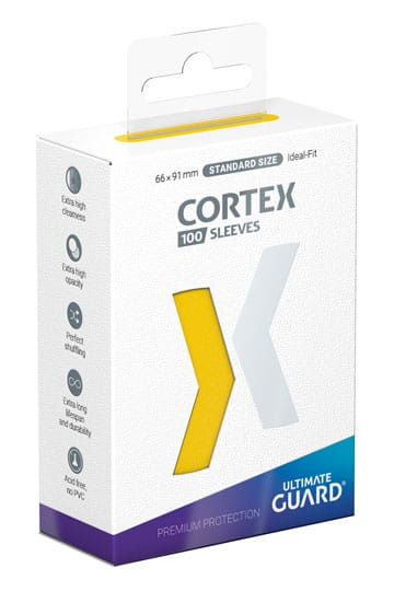 Fundas Ultimate Guard Cortex Sleeves Tamaño Estándar Yellow