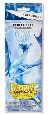 Fundas Dragon Shield Standard Perfect Fit Sealable Sleeves - Clear