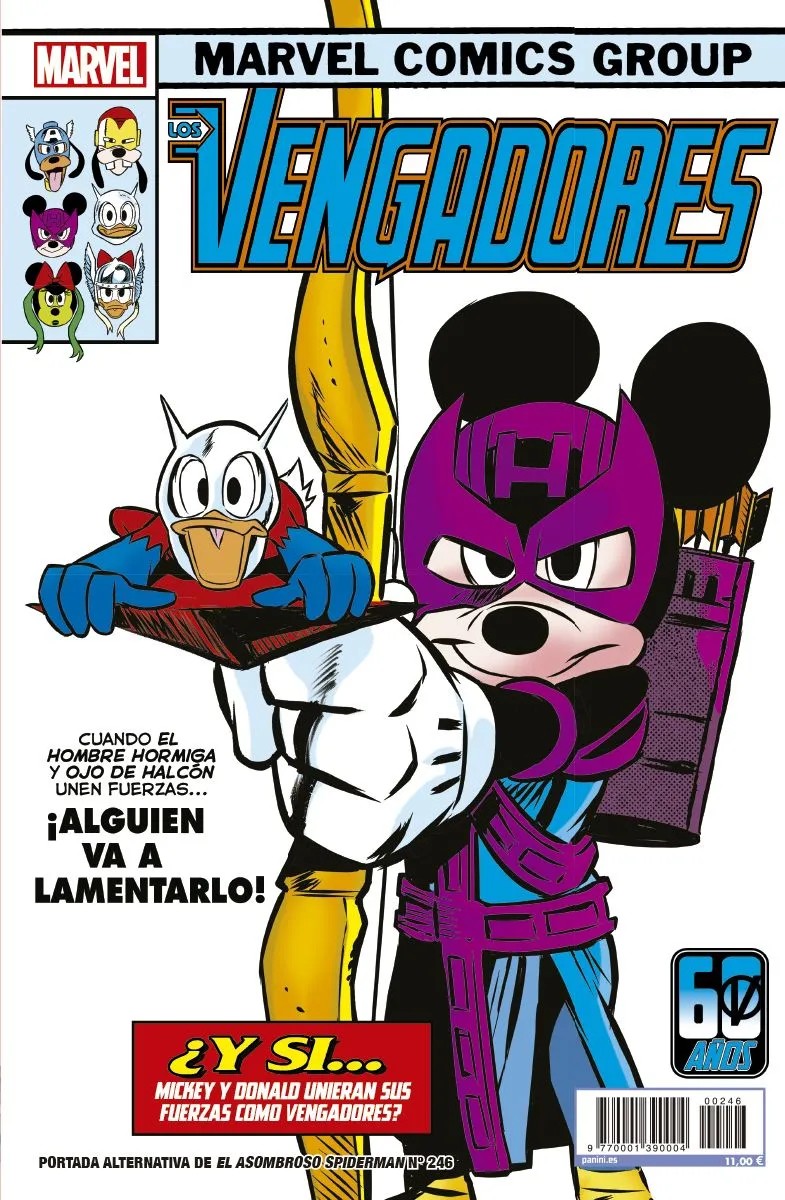 El Asombroso Spiderman (Portada Alternativa Disney - What if? Los Vengadores #500 37