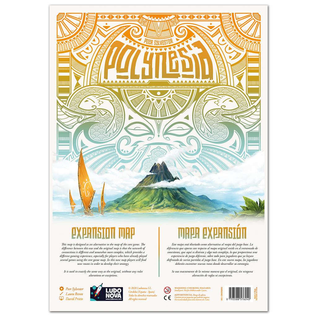 Polynesia: expansion mapa