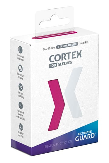 Fundas Ultimate Guard Cortex Sleeves Tamaño Estándar Pink