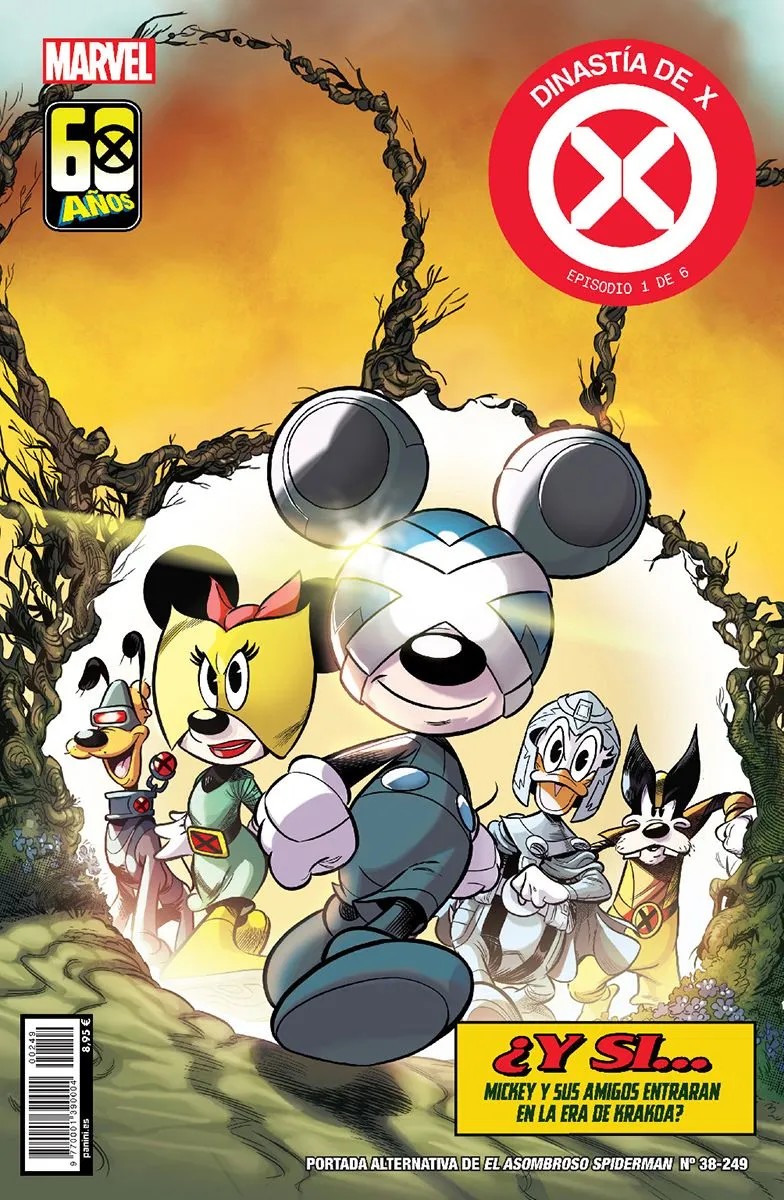 El Asombroso Spiderman (Portada Alternativa Disney - What if? Dinastía de X #1 38