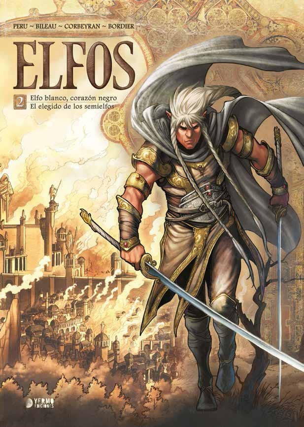 Elfos 02. Elfo blanco, corazón negro / El elegido de los semielfos