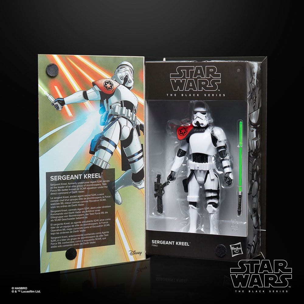 Star Wars Black Series Archive Figura 2022 Sergeant Kreel 15 cm - Imagen 2