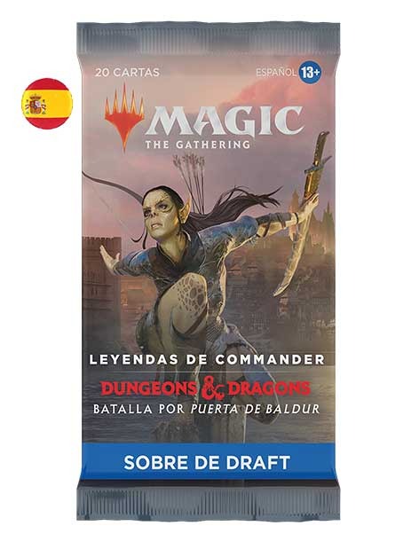 Magic The Gathering: Batalla Por Puerta de Baldur sobre de draft