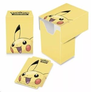 Up Deckbox Full View Pokemon Pikachu