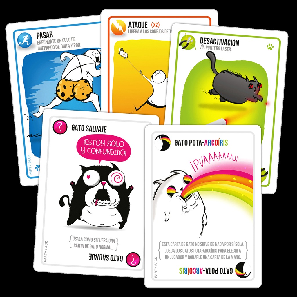 Exploding Kittens Party Pack - Imagen 2