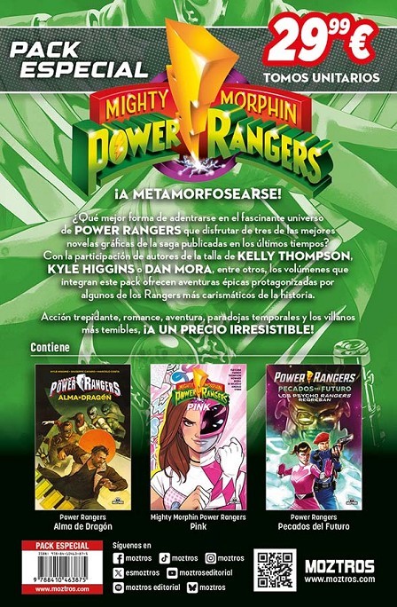 Mighty Morphin Powe Rangers (Pack Especial)