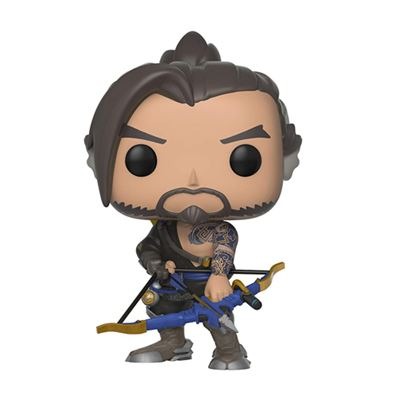 Overwatch Figura POP! Games Vinyl Hanzo 9 cm - Imagen 2