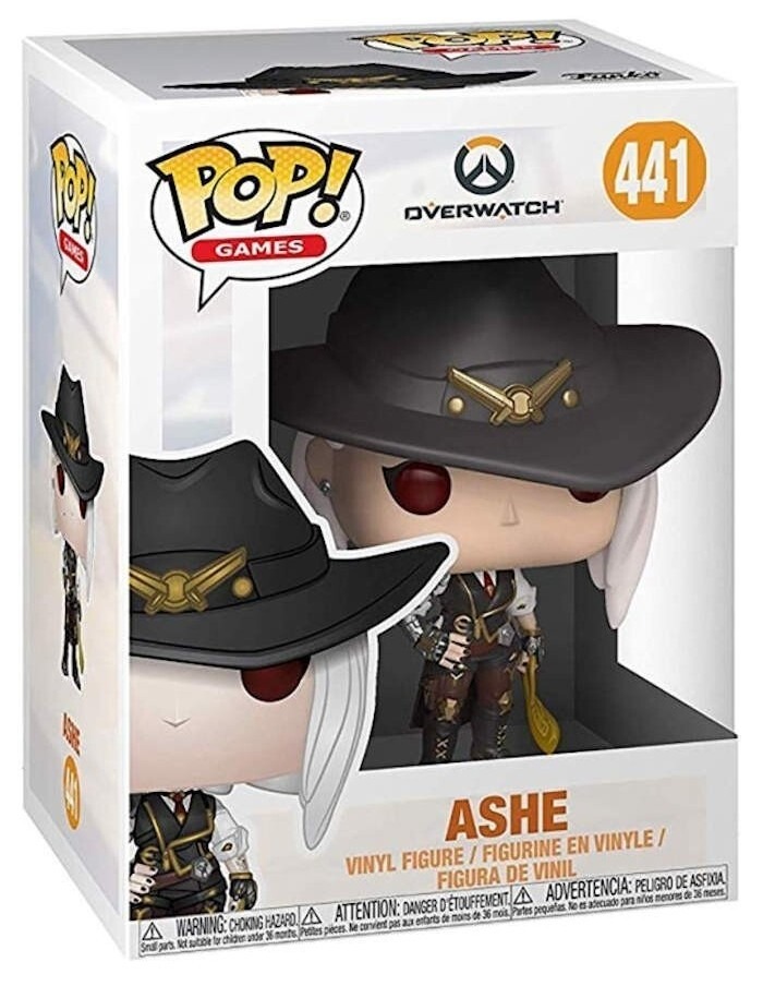 Overwatch Figura POP! Games Vinyl Ashe 9 cm