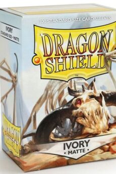 Fundas Dragon Shield Standard Sleeves - Matte Ivory