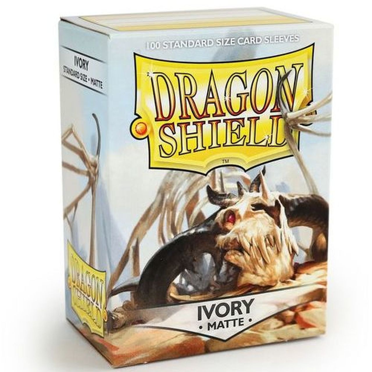 Fundas Dragon Shield Standard Sleeves - Matte Ivory