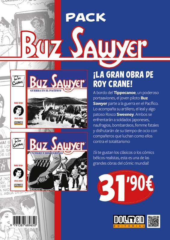 Buz Sawyer Pack 1 y 2