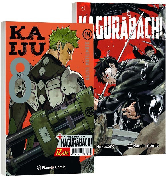 Pack Especial - Kaiju nª8 14 + Kagurabachi 01