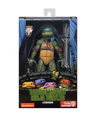 Leonardo figura 18 cm scale action figure tmnt movie 1990