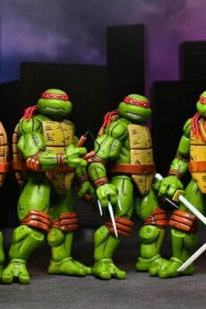 Tortugas Ninja (Mirage Comics) Figuras Paquete de 4 Leonardo, Raphael, Michelangelo, & Donatello 18 cm