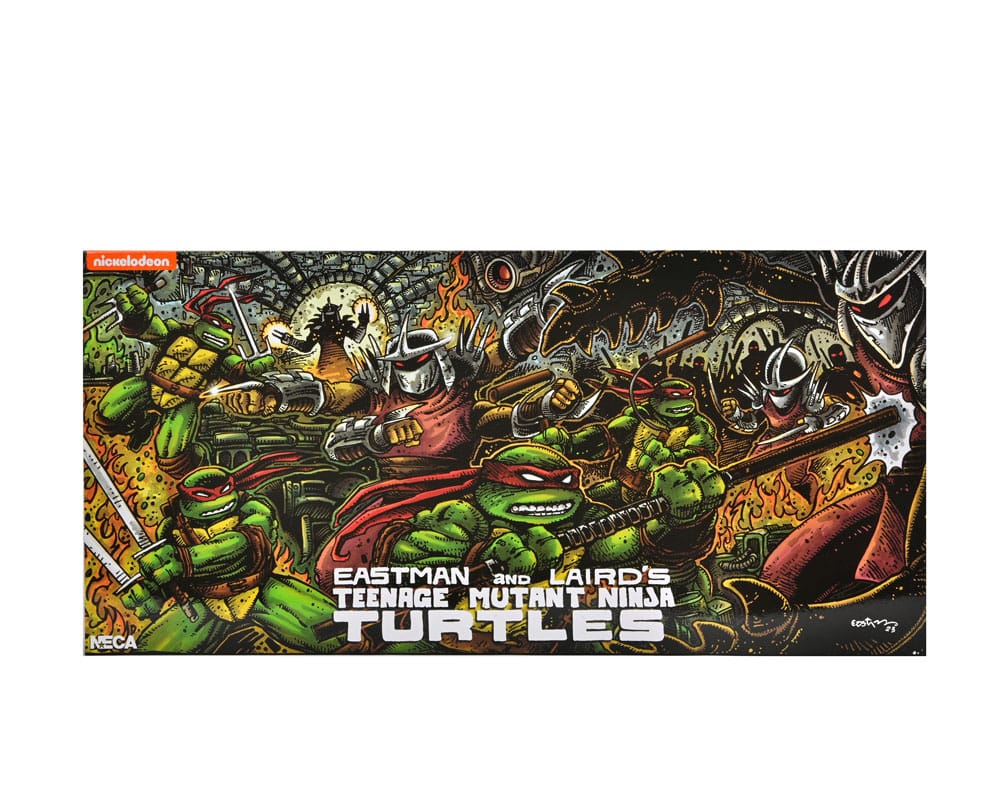 Tortugas Ninja (Mirage Comics) Figuras Paquete de 4 Leonardo, Raphael, Michelangelo, & Donatello 18 cm - Imagen 2