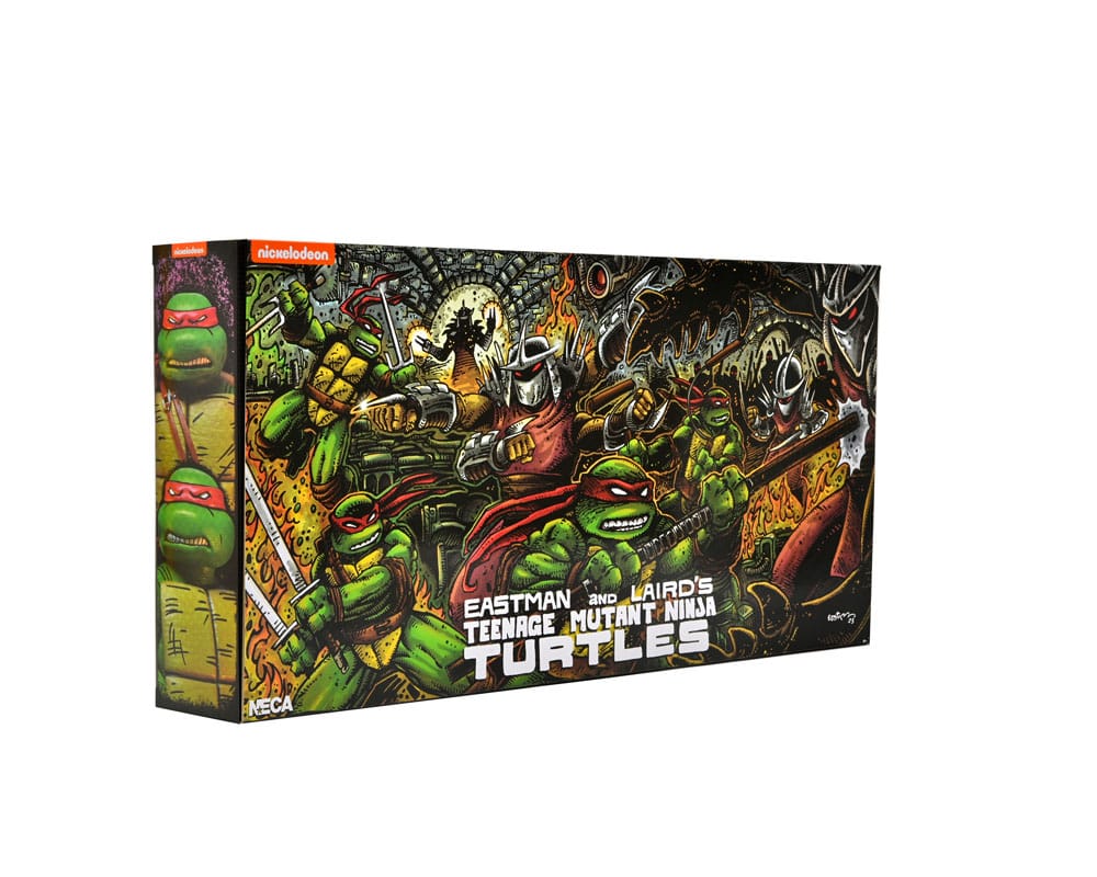 Tortugas Ninja (Mirage Comics) Figuras Paquete de 4 Leonardo, Raphael, Michelangelo, & Donatello 18 cm - Imagen 3