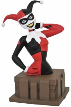 Batman La Serie Animada Busto Harley Quinn Harlequinade 15 cm