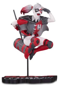 DC Comics Red, White & Black Estatua Harley Quinn by Guillem March 18 cm