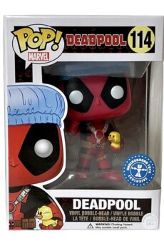 Marvel Comics POP! Vinyl Cabezón Deadpool Shower Cap & Ducky 9 cm