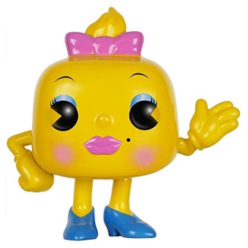Pac-Man POP! Games Vinyl Figura Ms. Pac-Man 8 cm - Imagen 2