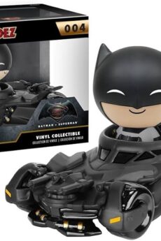 Batman v Superman POP! Ridez Vinyl Vehículo con Figura Dorbz Batmobile 14 cm