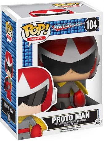 MegaMan POP! Games Vinyl Figura Proto Man 9 cm